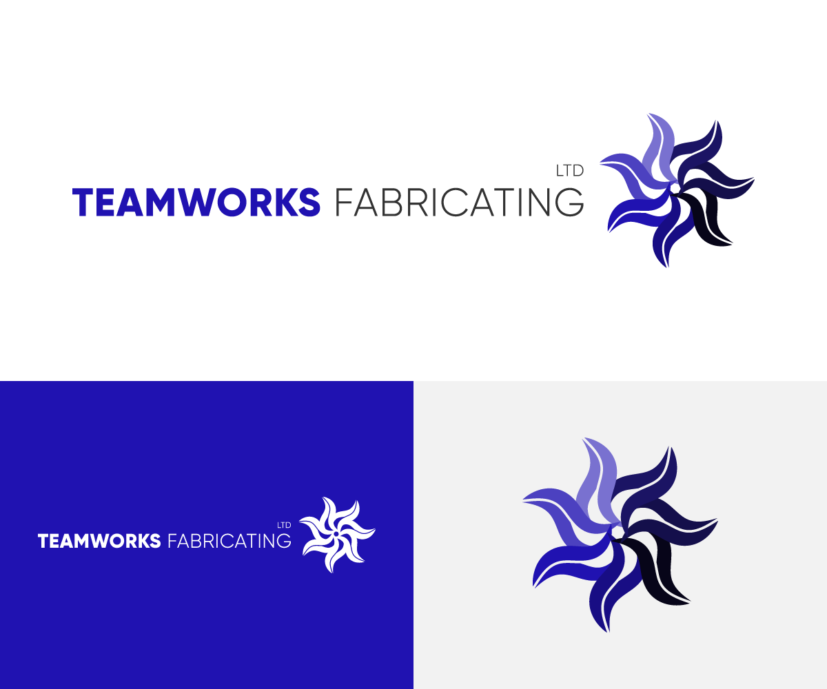 Logo Design by Nosvorious13 Design for Teamworks Fabricating Ltd | Design #21899417