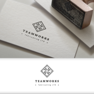 Logo Design by :) Zoya for Teamworks Fabricating Ltd | Design: #21898152