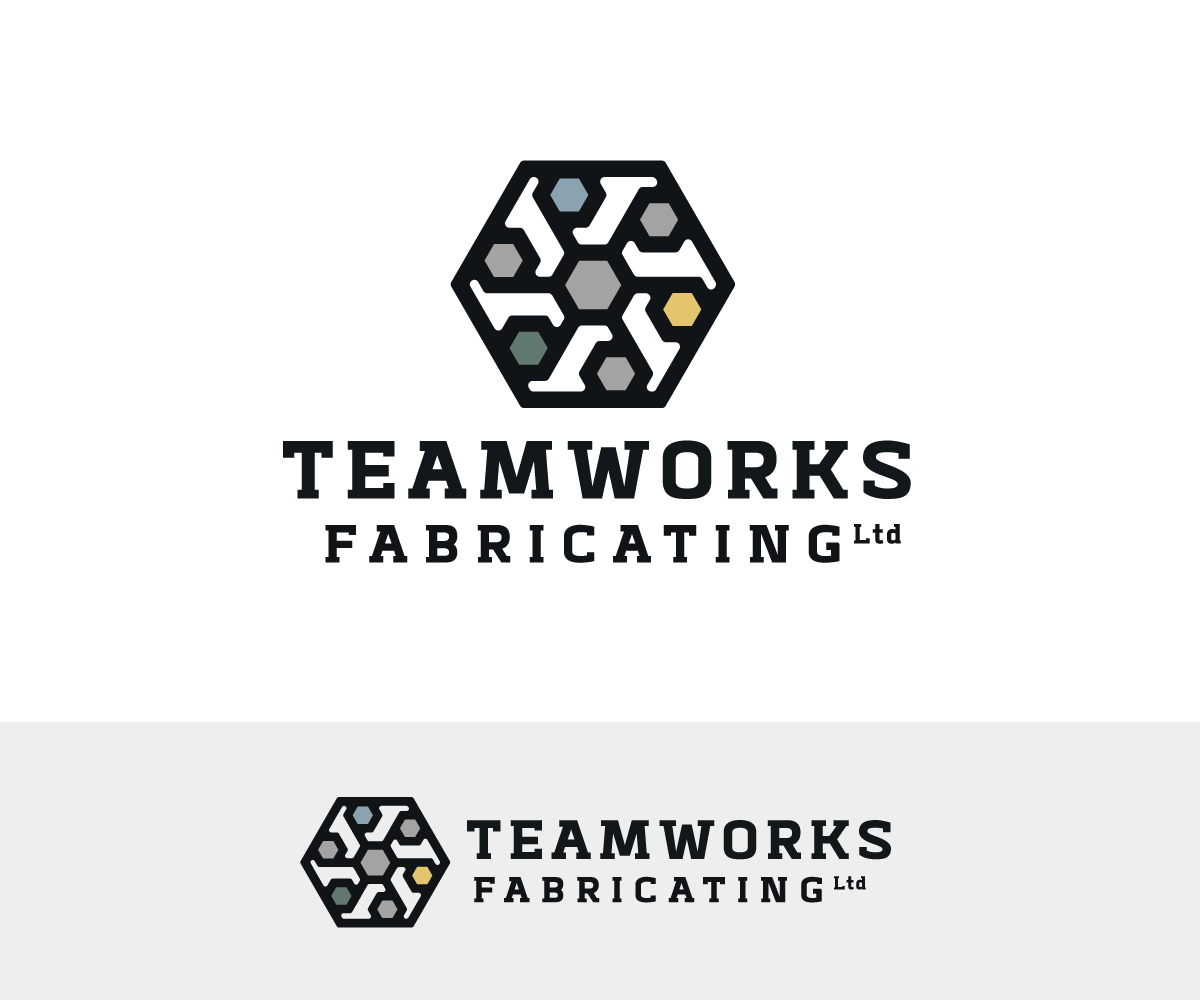 Diseño de Logo por TheForm para Teamworks Fabricating Ltd | Diseño #21876135