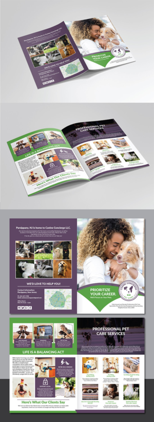 Design de Brochure par Deziners Zone pour Canine Concierge LLC | Design : #21859492