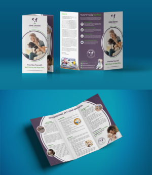 Diseño de Brochure por GraphicsGuru para Canine Concierge LLC | Diseño: #21864153