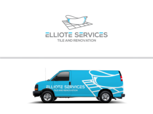 Elliote Services Tile and Renovation  | Logo-Design von Atvento Graphics