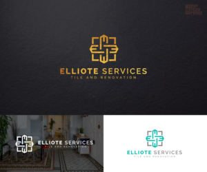 Elliote Services Tile and Renovation  | Logo Design by step forward 2