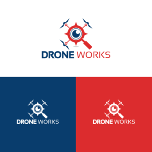 Drone Works | Logo Design by Graphic Bricks