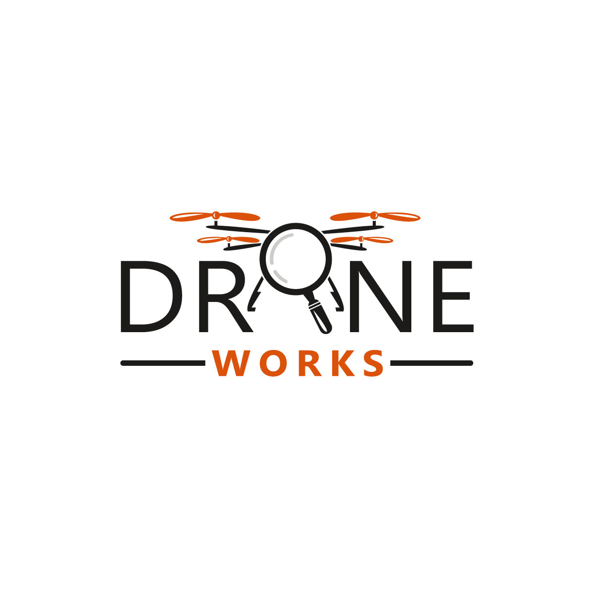 Logo Design by Pop-tart for Drone Works | Design #21861200