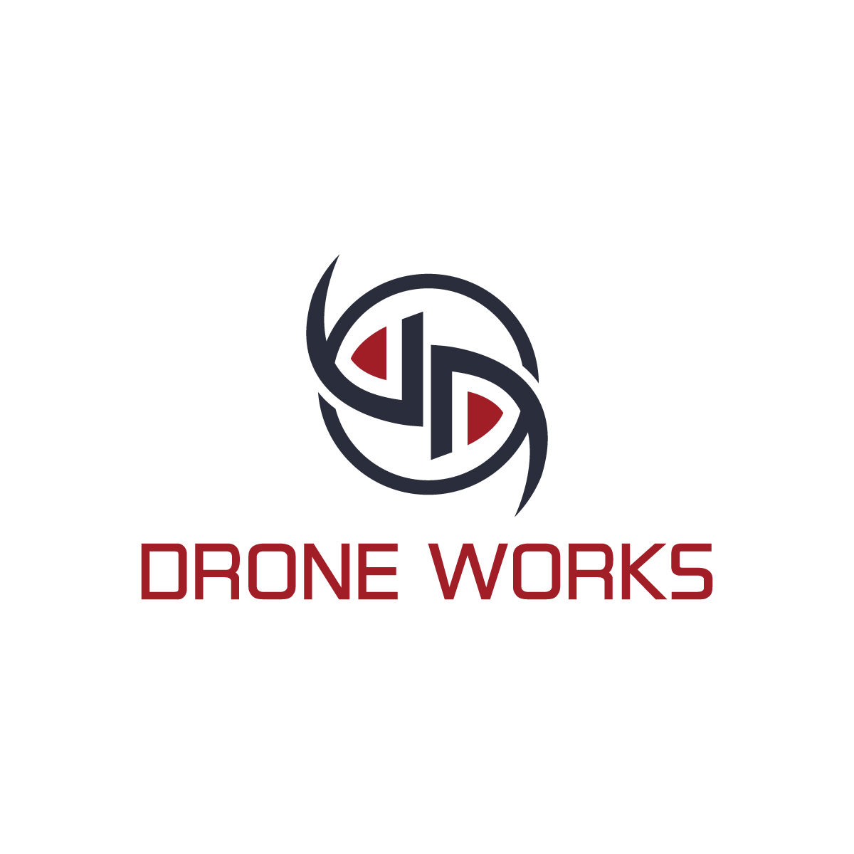 Diseño de Logo por **INCREDIBLEDESIGNERS** para Drone Works | Diseño #21860733