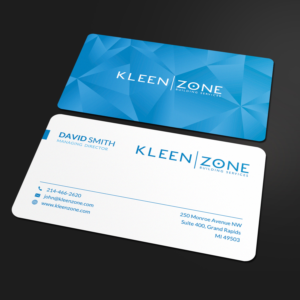 Kleenzone business cards | Design de Carte de Visite par Sandaruwan