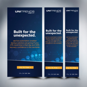 Banner Ad Design by cahkuli for Unitrends | Design: #21865280