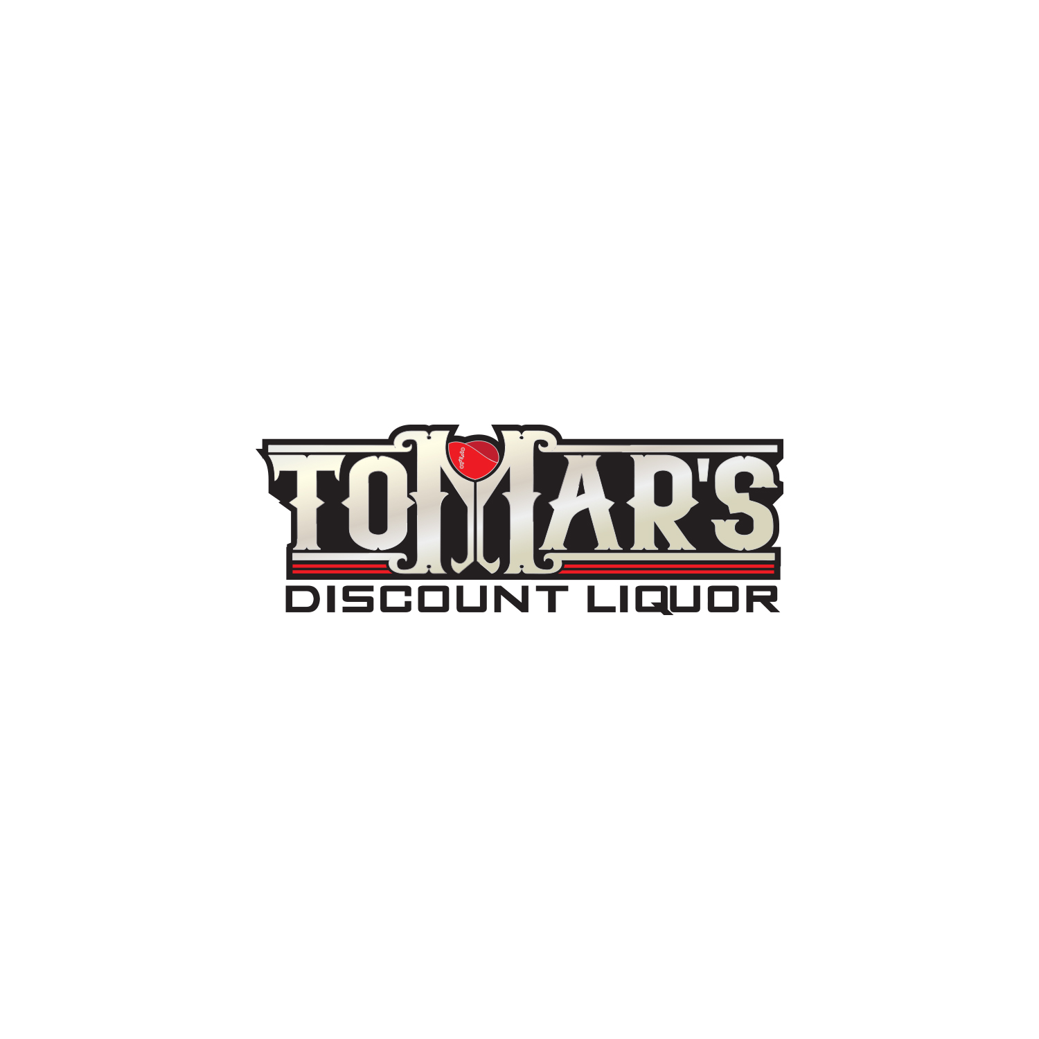 Logo Design by GenArt for Tomar's Discount Liquor | Design #21990378