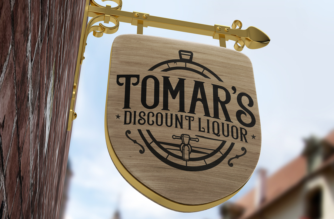 Diseño de Logo por GLDesigns para Tomar's Discount Liquor | Diseño #21861556