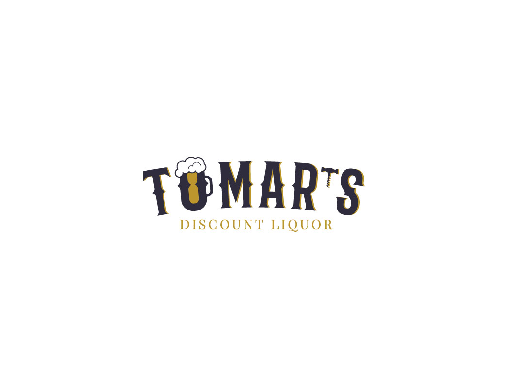 Logo Design by cosmicline for Tomar's Discount Liquor | Design #21866391