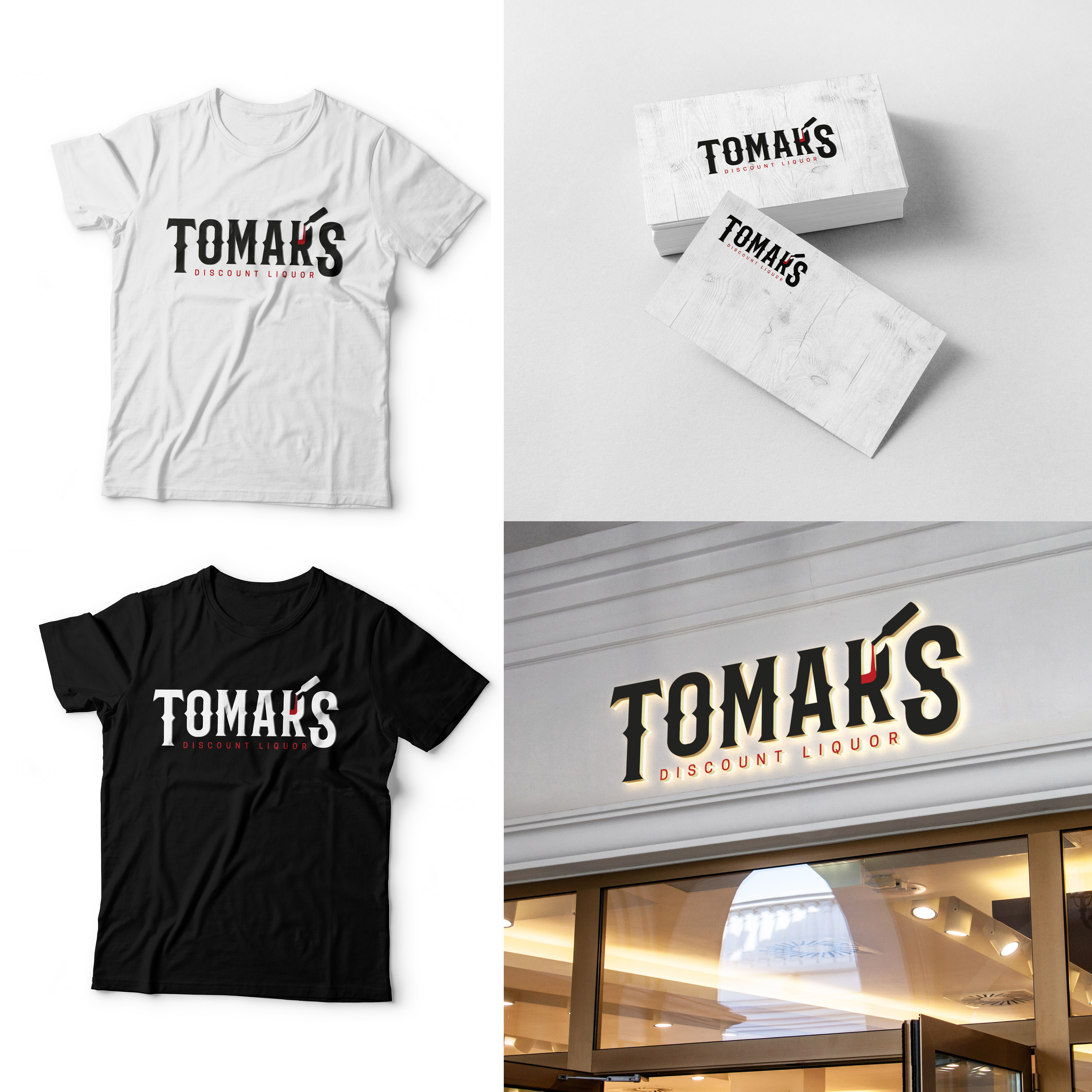 Logo Design by cosmicline for Tomar's Discount Liquor | Design #22038824