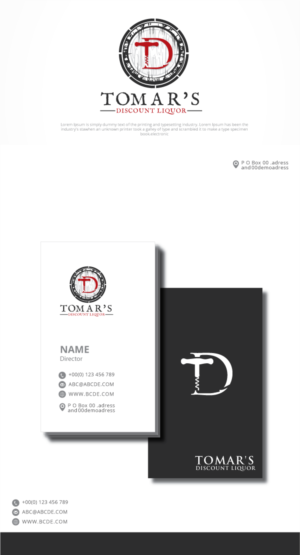 Logo-Design von graphicevolution für Tomar's Discount Liquor | Design: #21935640