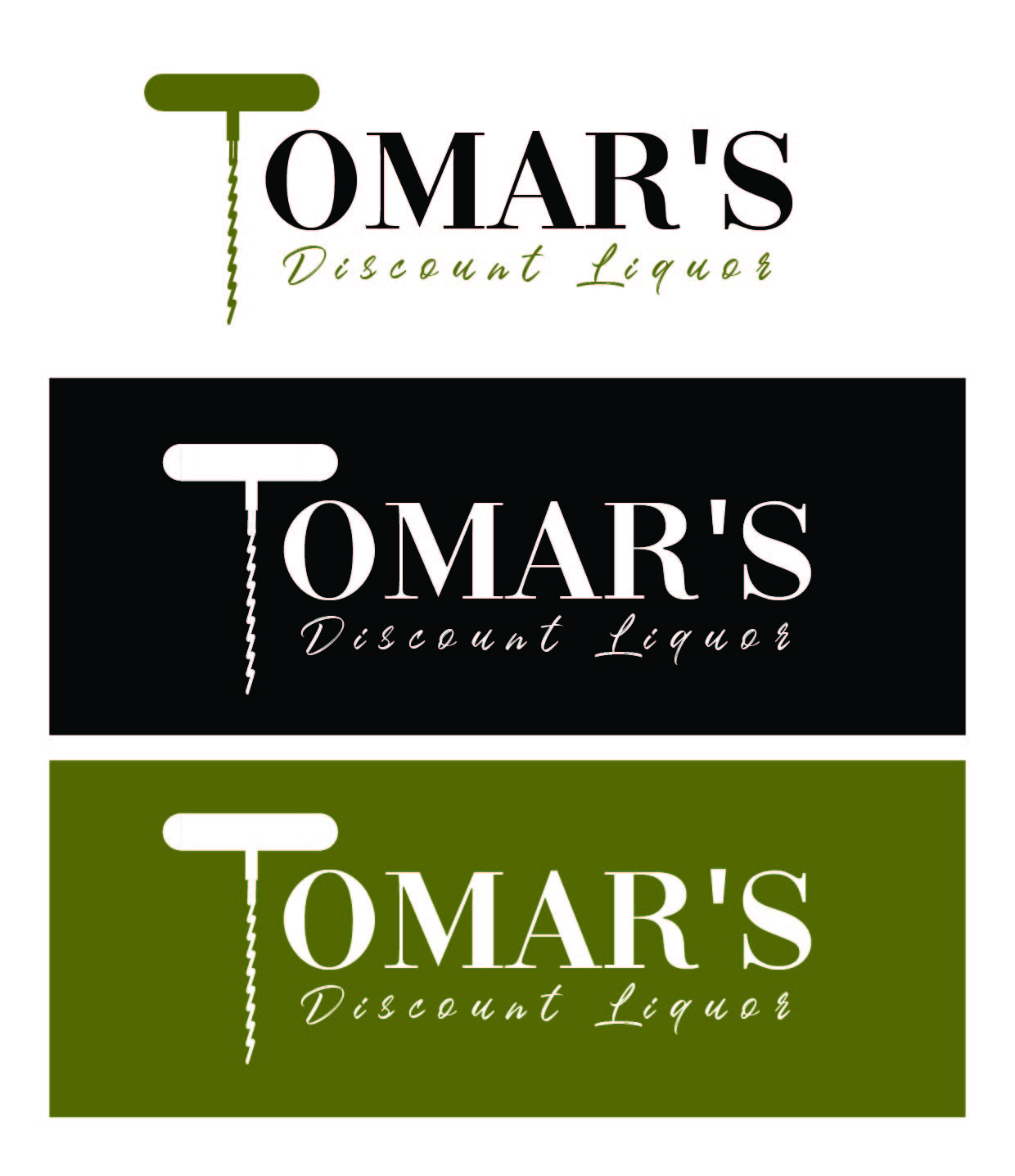 Logo Design by miseo.yui for Tomar's Discount Liquor | Design #22022195
