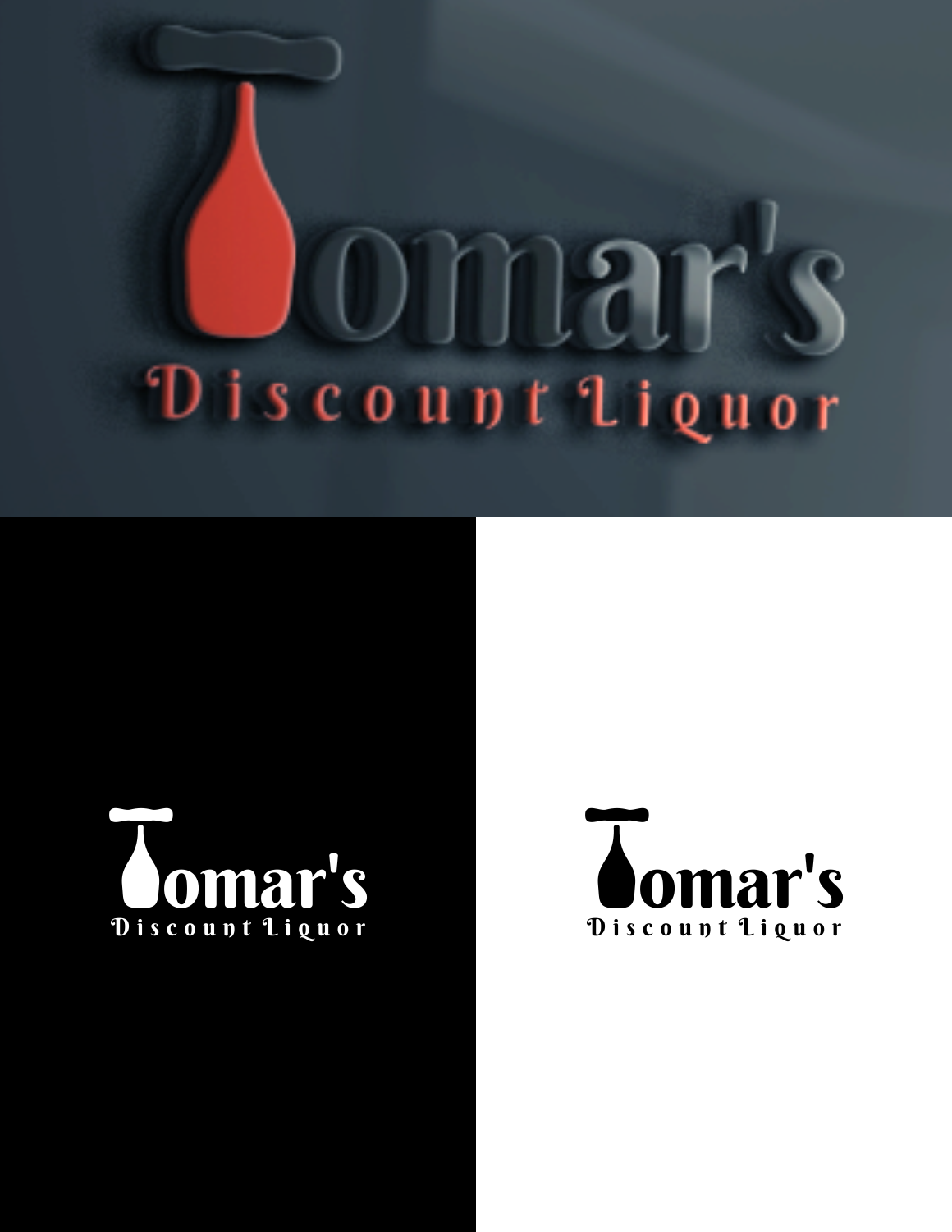Logo Design by Nur Romi for Tomar's Discount Liquor | Design #21896444