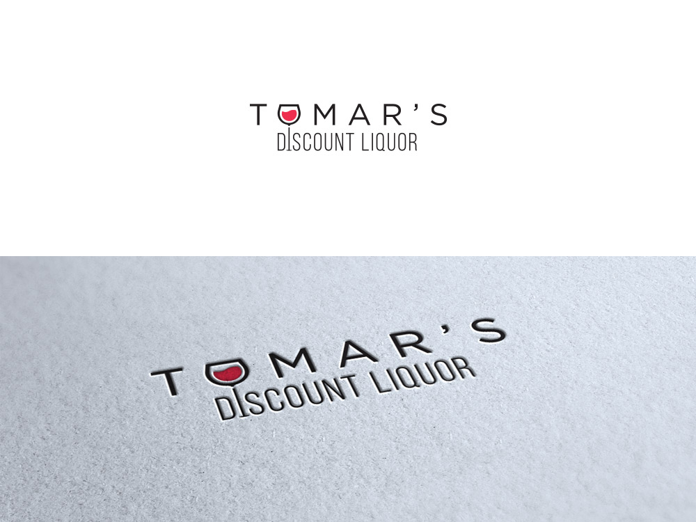 Logo Design by Lee Xian for Tomar's Discount Liquor | Design #21878884