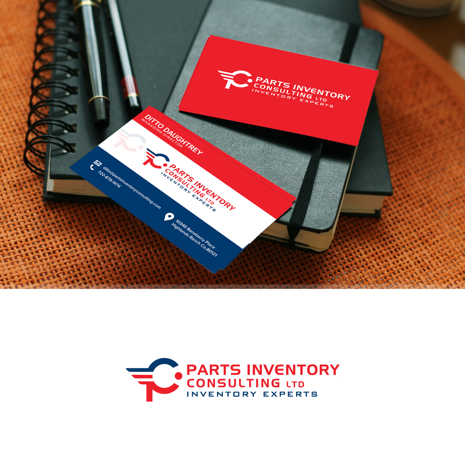 Logo-Design von MG.graphics für Parts Inventory Consulting Ltd | Design #21857276