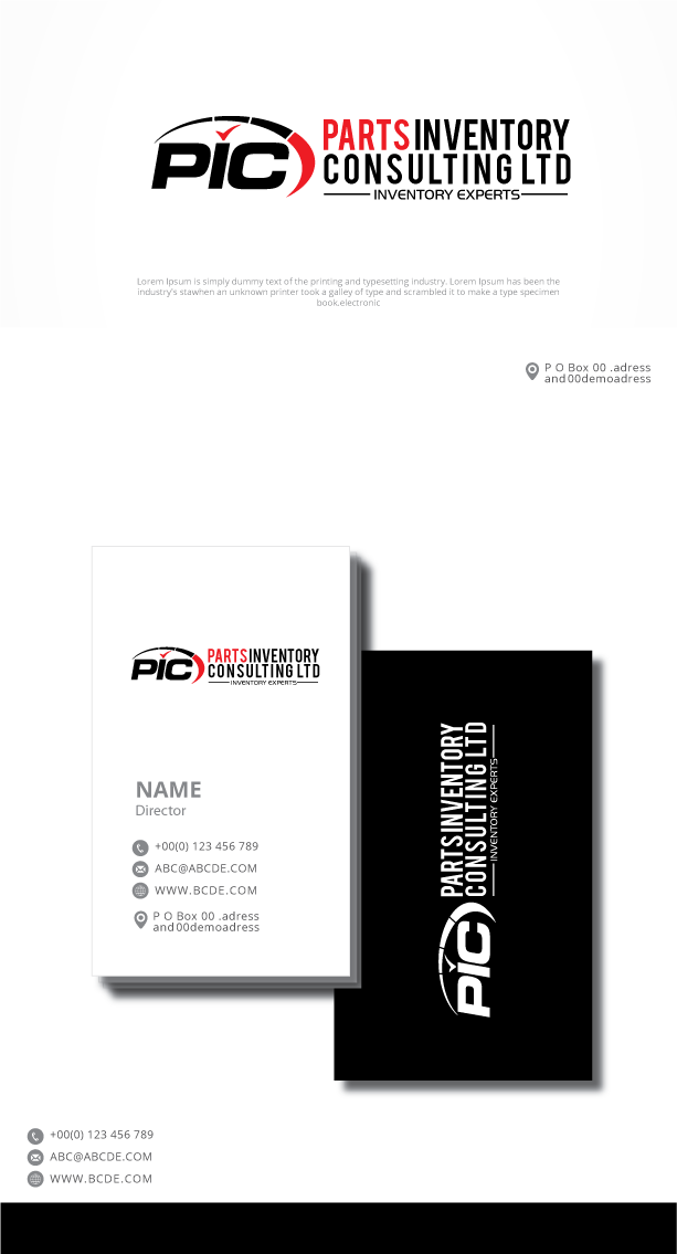 Logo Design by graphicevolution for Parts Inventory Consulting Ltd | Design #21859736