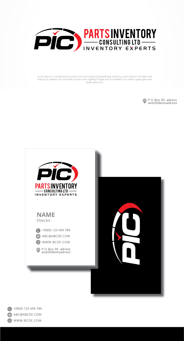 Logo Design by graphicevolution for Parts Inventory Consulting Ltd | Design #21880145