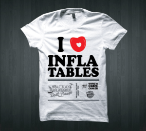 Design a funky t-shirt for the Mackay Inflatable Boat Race - a super fun and crazy event | T-shirt Design by Taho Design