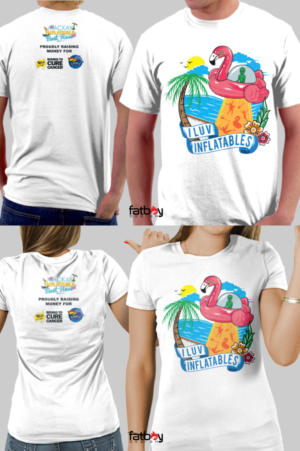 Design a funky t-shirt for the Mackay Inflatable Boat Race - a super fun and crazy event | T-shirt Design by Fatboy Graphic