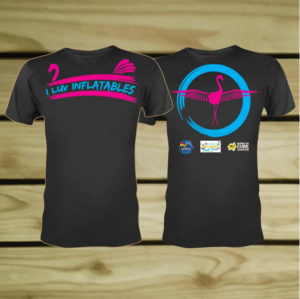 Design a funky t-shirt for the Mackay Inflatable Boat Race - a super fun and crazy event | T-shirt Design by 75-R-P-Z