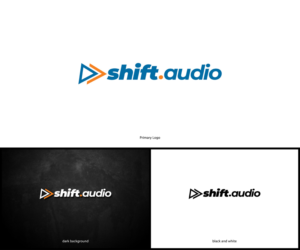 shift.audio | Logo Design by MoonFeather