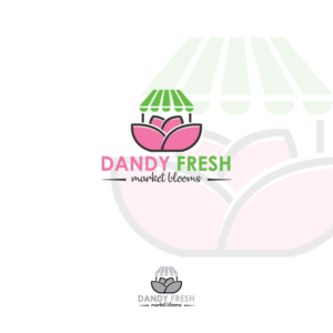Dandy Fresh Market Blooms | Logo Design by Graphic Bricks
