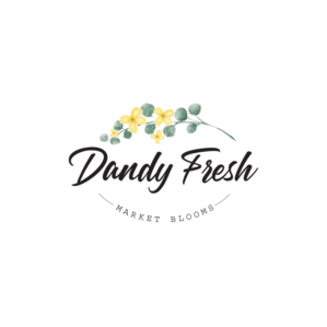 Dandy Fresh Market Blooms | Logo Design by Samantha Ward Design