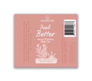 LABEL DESIGN for our Hemp oil extract headache relief roll on | Label Design by Soluciones Creativas