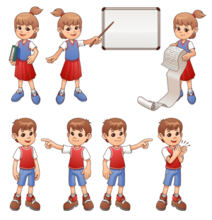 Character Design - Kids | Diseño de Personaje por Scelatio