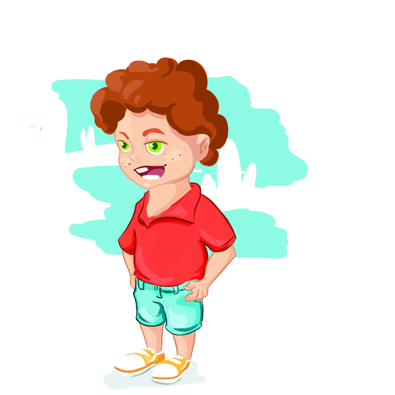 Diseño de Personaje por dalia kamel 109 para este proyecto | Diseño #21887849