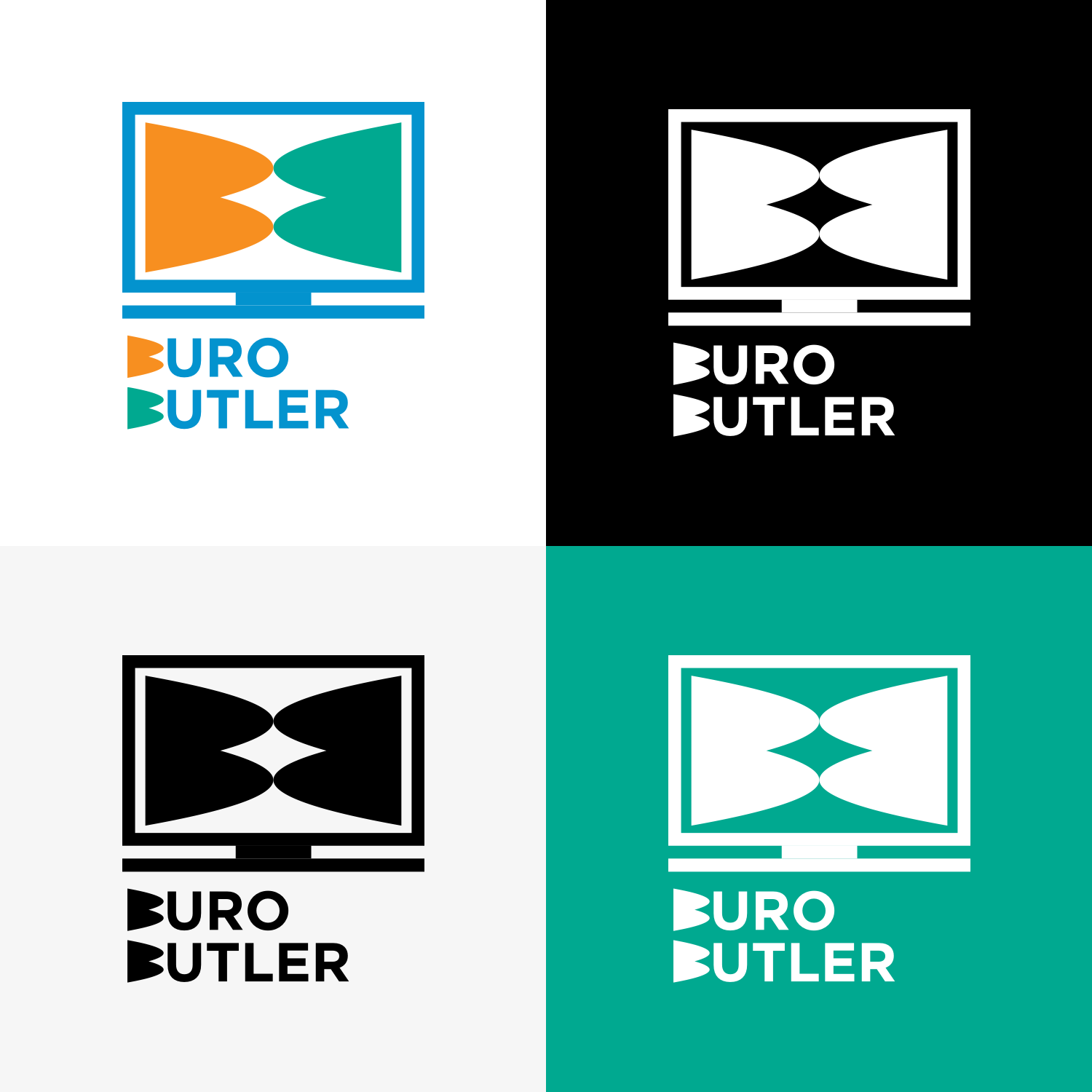 Logo Design by Manvendra Singh 3 for Buro Bulter | Design #21891843