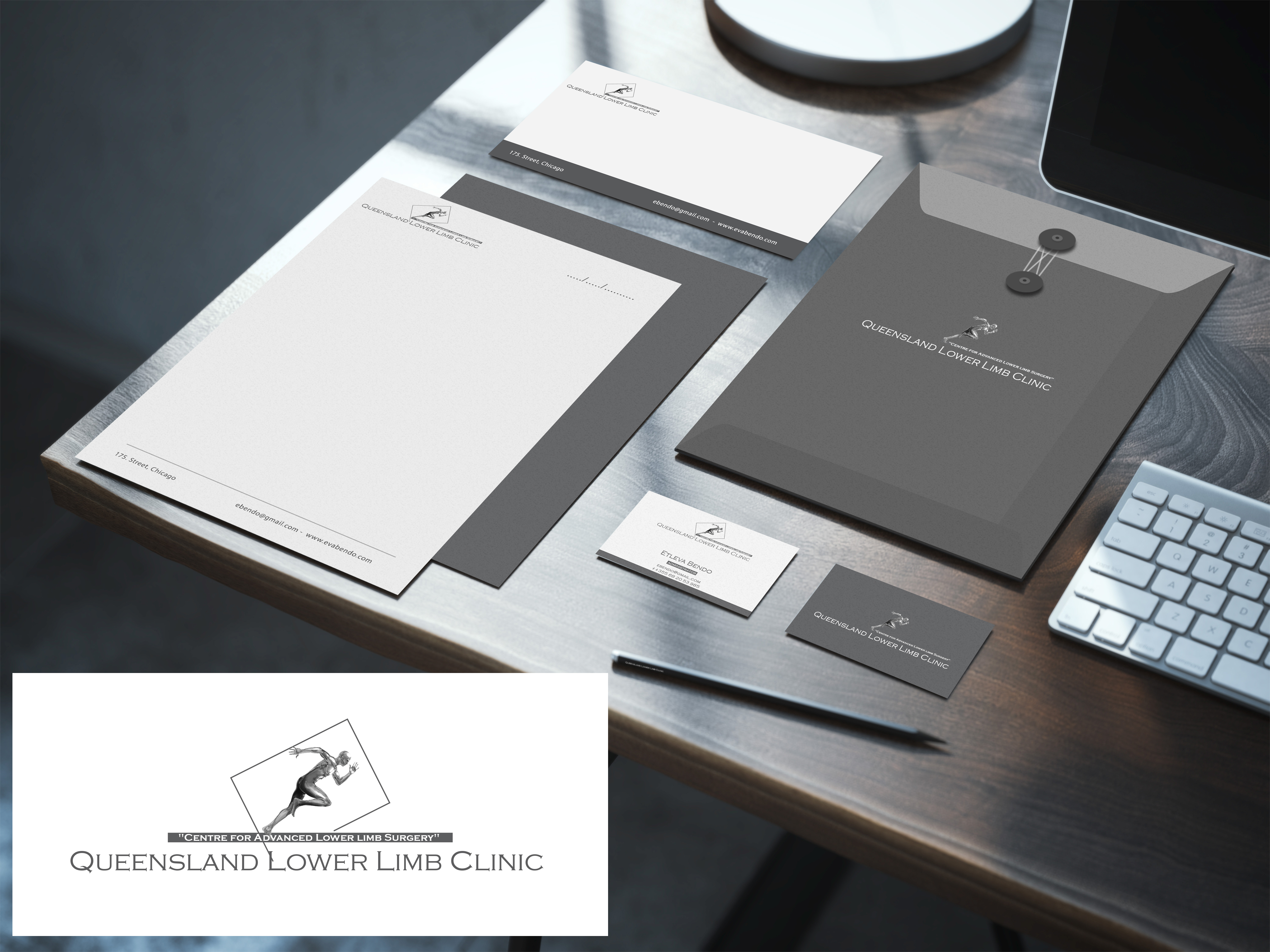 Diseño de Logo por Ilieda 2 para Queensland Lower Limb CLinic | Diseño #21867034