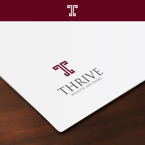 Thrive Wealth Advisors | Logo Design by Paperfox Designs