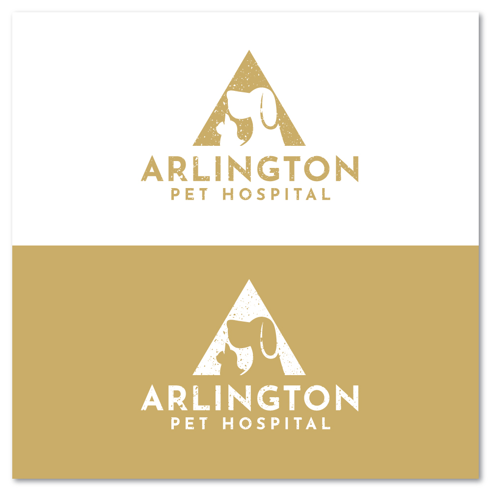 Logo Design by Sujit Banerjee for Arlington Pet Hospital | Design #21864739