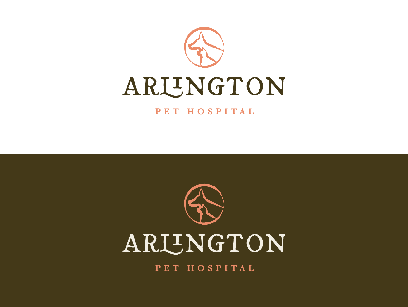 Logo Design by wonderland for Arlington Pet Hospital | Design #21863465