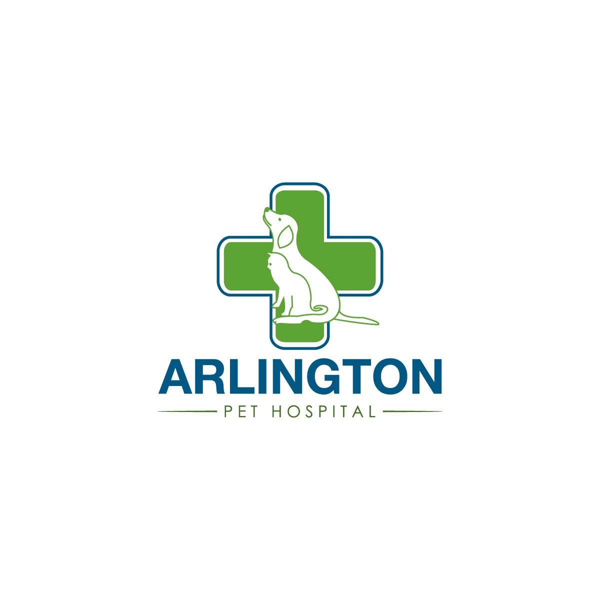 Logo-Design von creative.bugs für Arlington Pet Hospital | Design #21864092