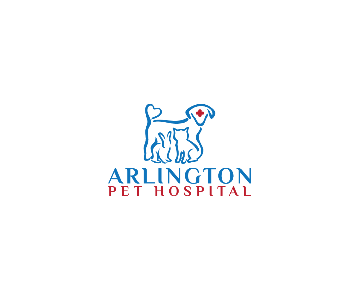 Logo Design by Synthi for Arlington Pet Hospital | Design #21863406