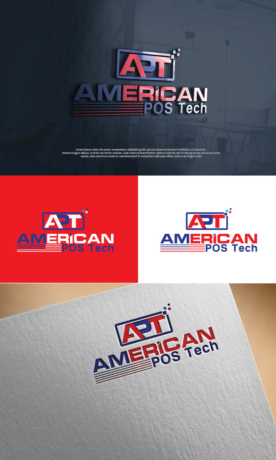 Logo Design by jarin 28 for American Merchant Services, LLC | Design #21866544
