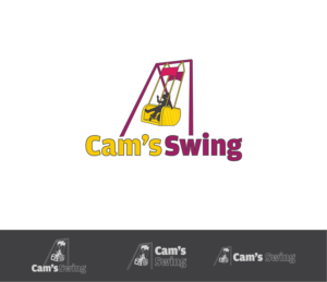 Cam's Swing | Logo Design by Kira Graphics