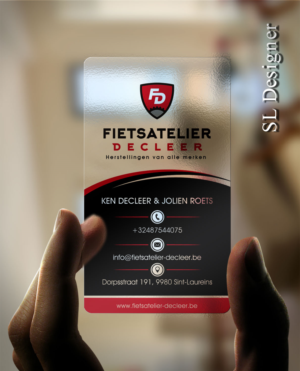 New Bicycle shop business card  | Visitenkarten-Design von SL Designer