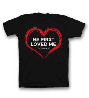 Christian 1st love scripture tee shirt  | Design de T-shirt par saka.aleksandar