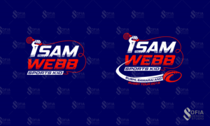 SAM WEBB SPORTS KID logo  | Graphic Design by SofiaDesignStudio