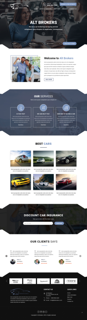 Wordpress Design by pb for this project | Design #21871490