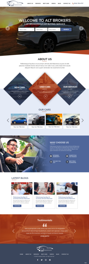 Wordpress Design by pb for this project | Design: #21871491