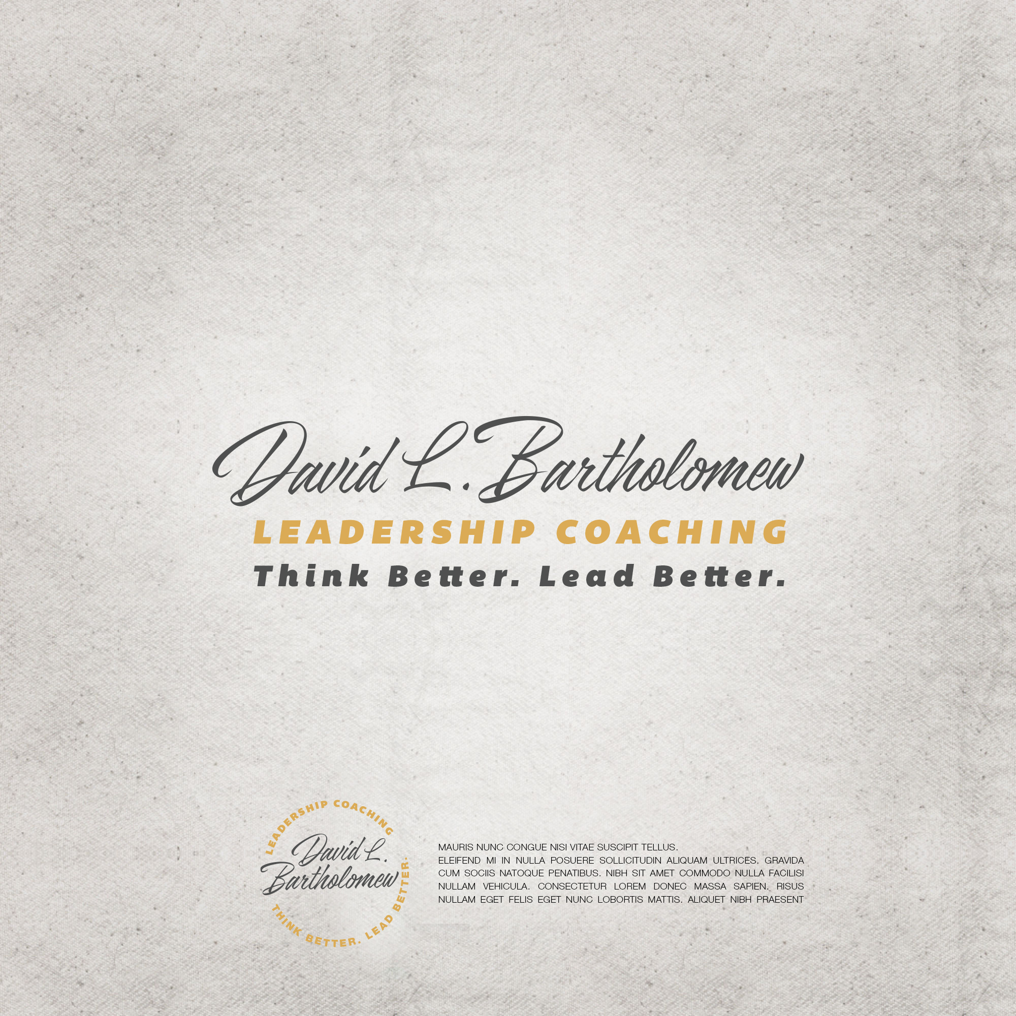 Logo Design by SW3DEN for D. L. Bartholomew LLC | Design #21891305