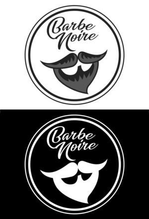 Barbe noire | Logo-Design von Al Pech