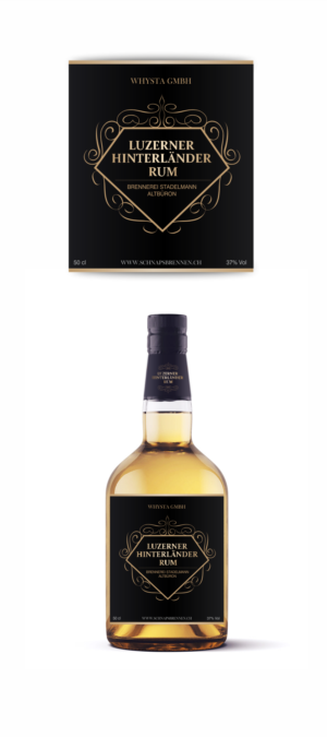 Label for Whisky and Rum Bottle | Label Design by Alpha_Creative