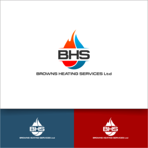 Browns Heating Services Ltd | Logo Design by Arham Hidayat